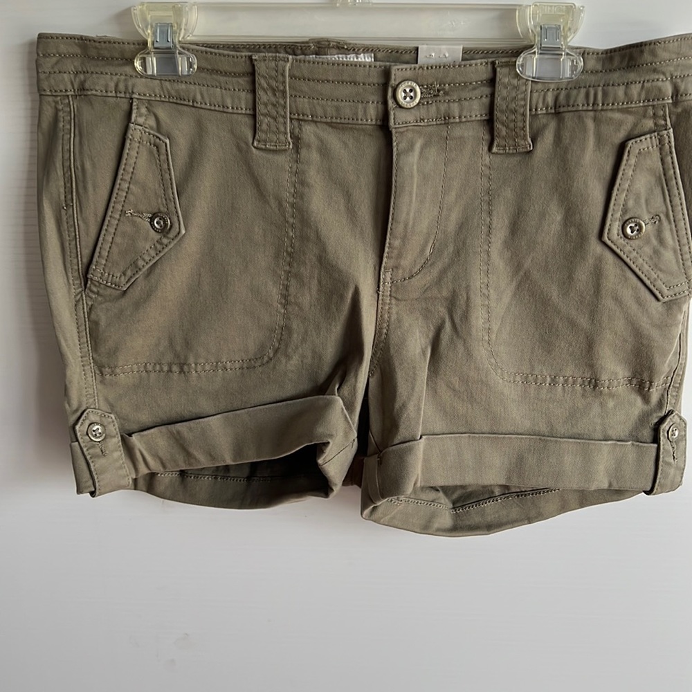 NWT TORRID size 12 army green cotton shorts